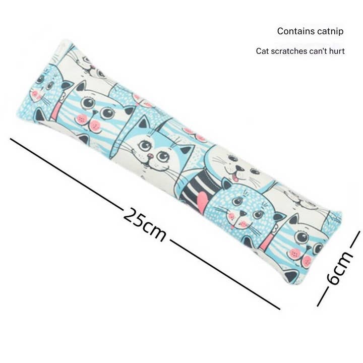 PAWPAWwholesale - Wholesale Pet Toy - Cat - Catnip Pillow Toy – Cat Kicker Chew & Scratch Toy_CWMM68014
