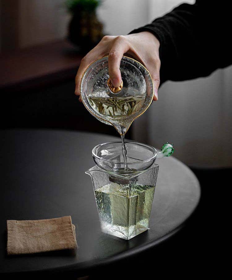 Gohobi （We cover U.S. import duties） - Vente Pichets - Pichet en verre carré fait main Gohobi9