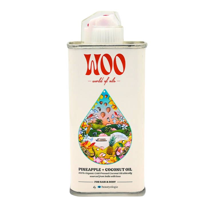 Pineapple + Coconut Oil, 100% Organic for wholesale by WOO World of Oils