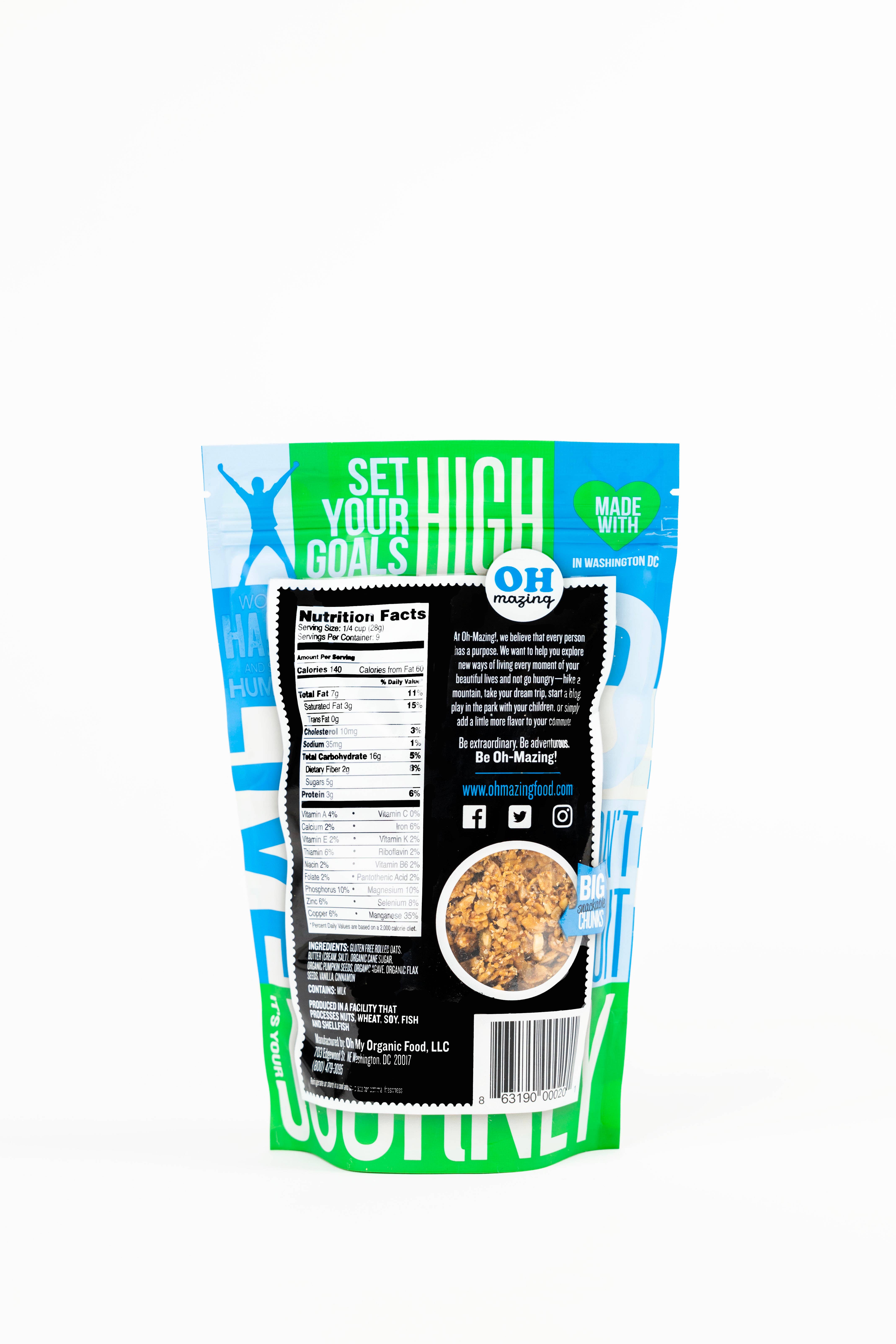Oh Mazing Granola - Wholesale Granola - 9oz Original Recipe Granola Snack, Nut-free1