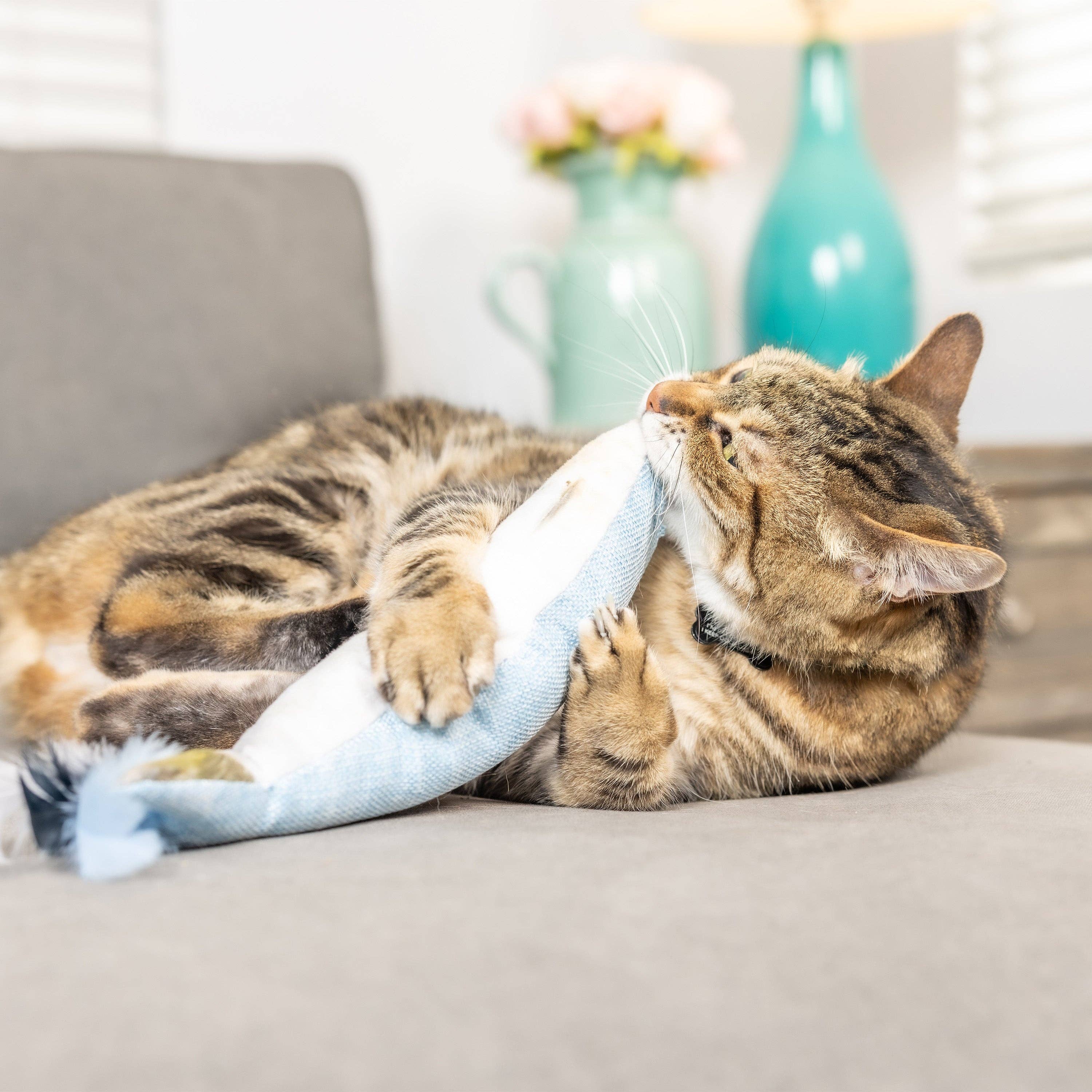 Huxley & Kent - Wholesale Pet Toy - Cat - Sardine Kicker Cat Toy1