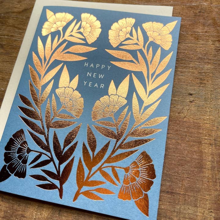 Katharine Watson - Wholesale New Year's Card - "Happy New Year," Holiday Card3