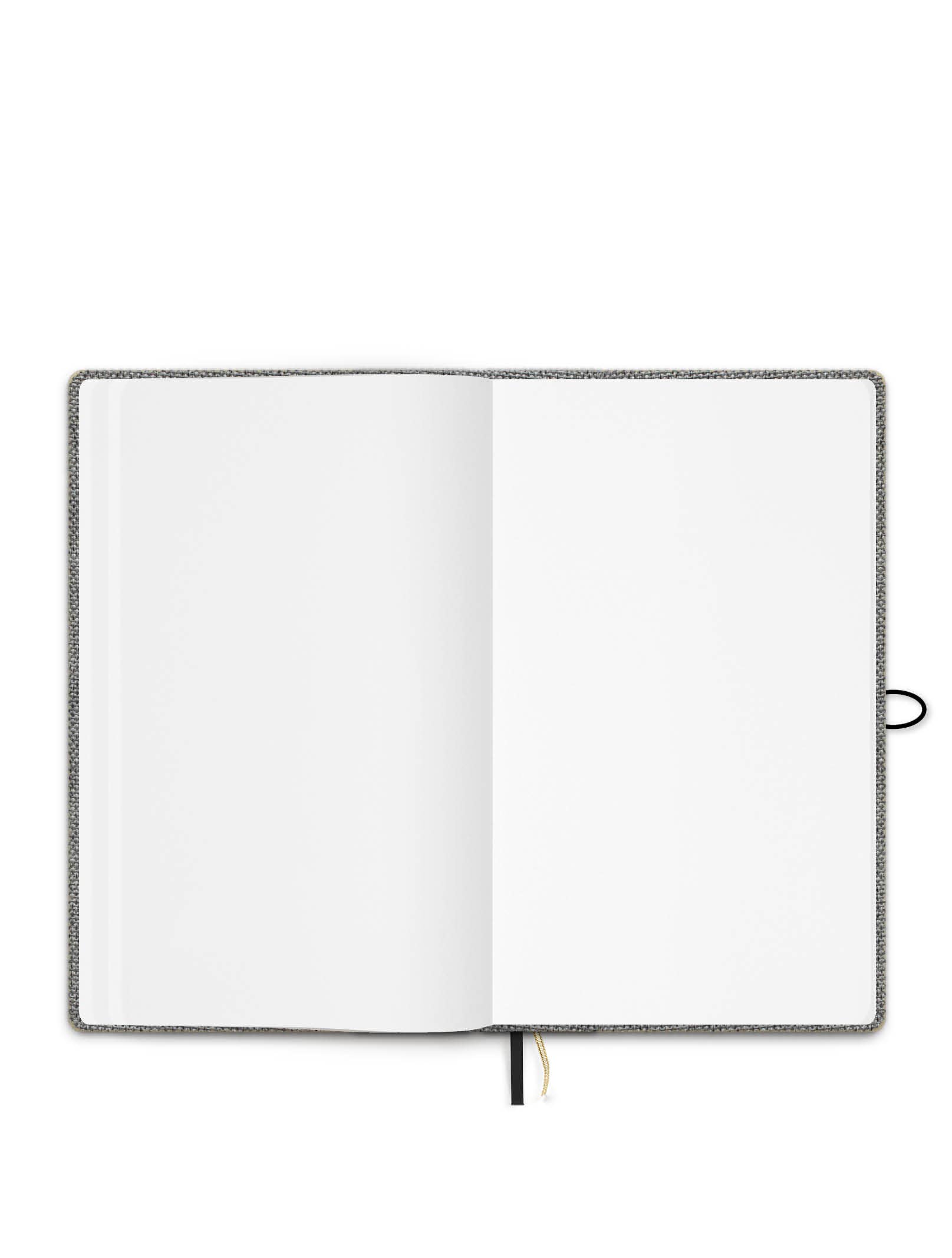 Tinne Mia - Wholesale Notebook - Notebook with button - linen - Moss Agate - FSC Mix6