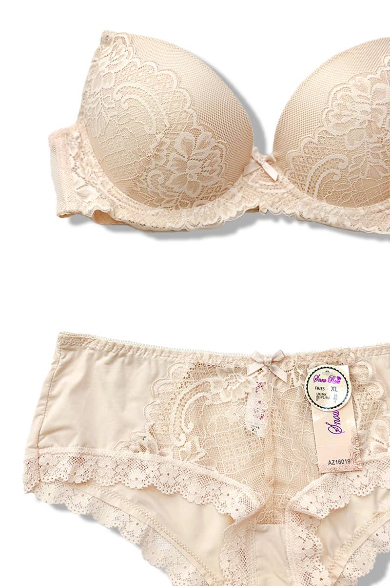 Belle Com'Elle - Vente Ensemble de lingerie – femme - Ensemble Soutien-gorge + Culotte Bonnet C / AZ1601913