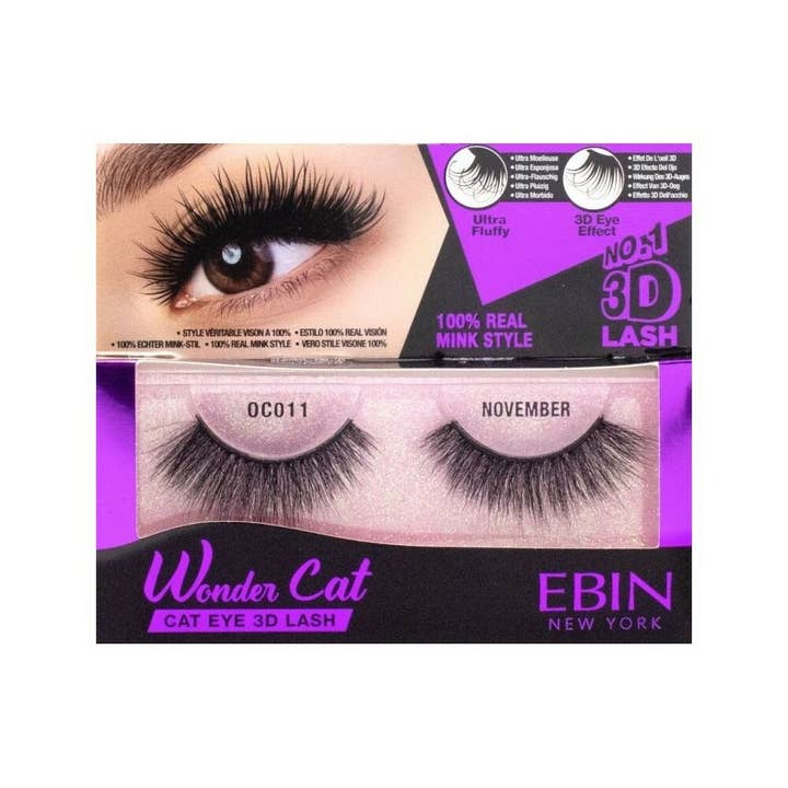 Diacly - Wholesale False/Fake Eyelashes - Ebin New York 3D Wonder Cat Eyelashes