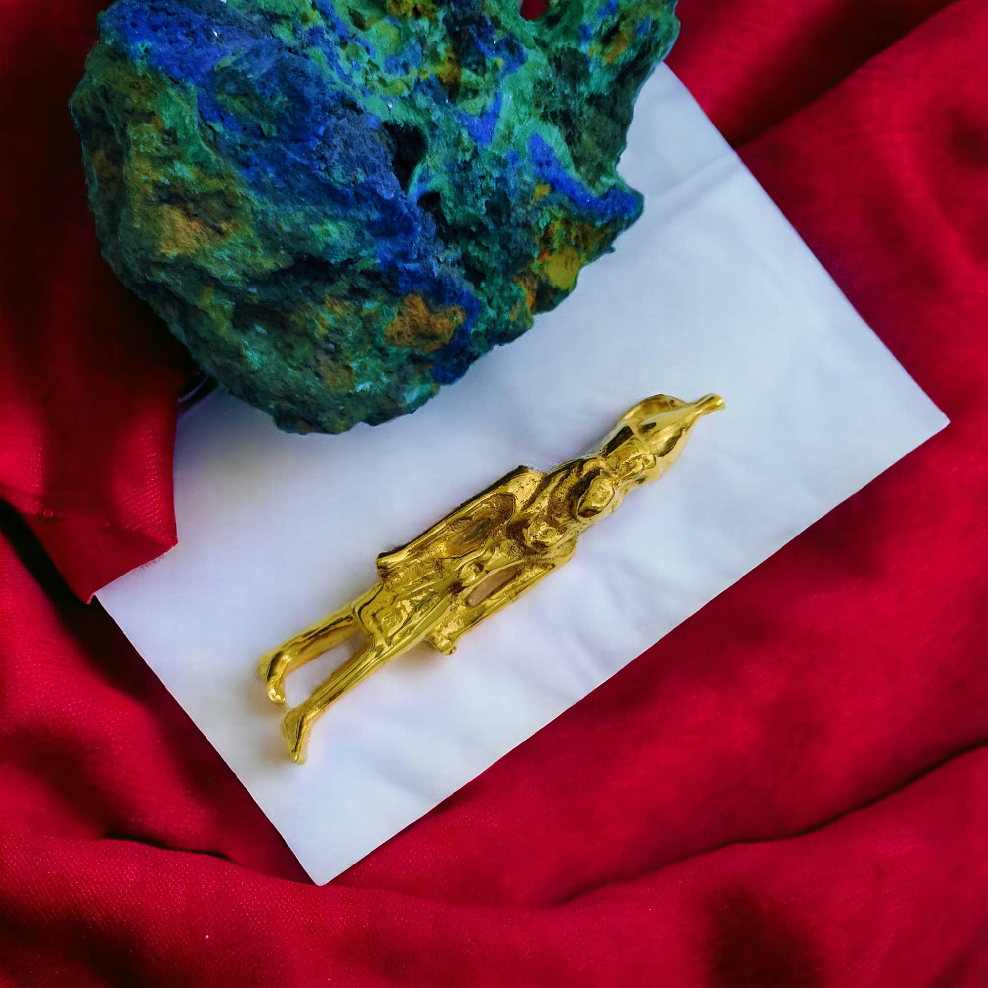 ALADDIN'S LAMP JEWELRY - Wholesale Individual Charm/Pendant - Goddess Sekhmet The healer Gold Pendant5