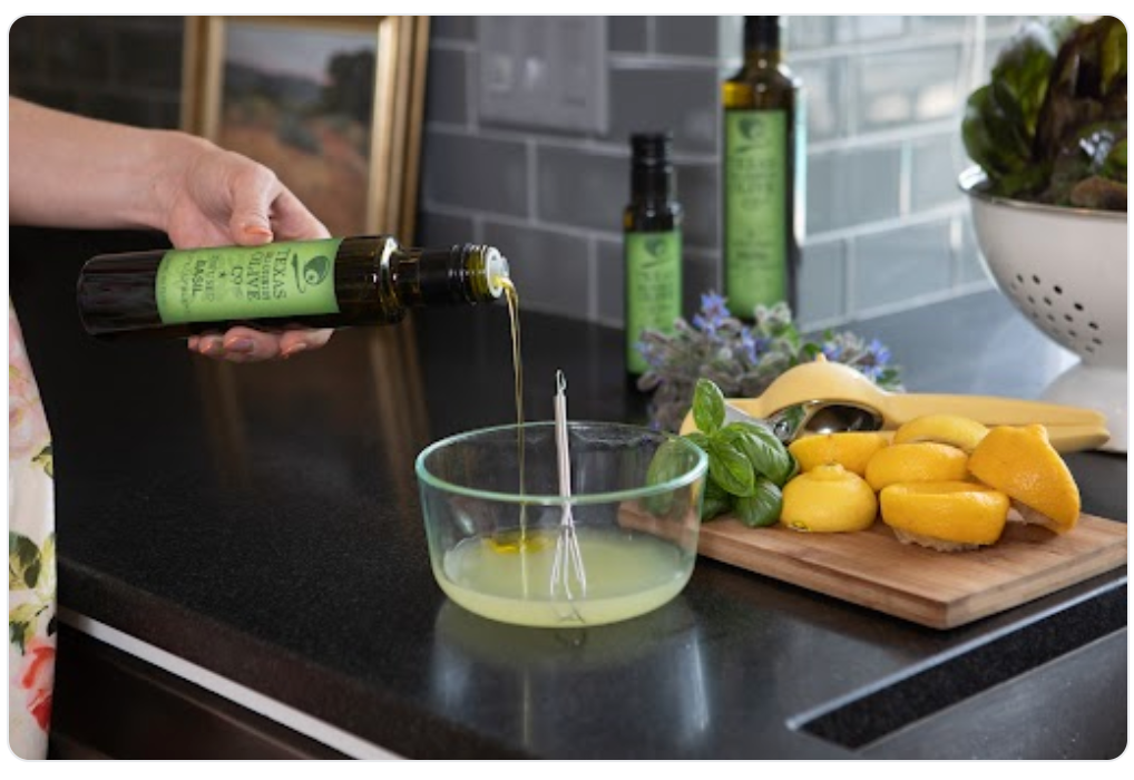 Texas Hill Country Olive Co. - Wholesale Olive Oil - Basil Infused Olive Oil - 100ml.4
