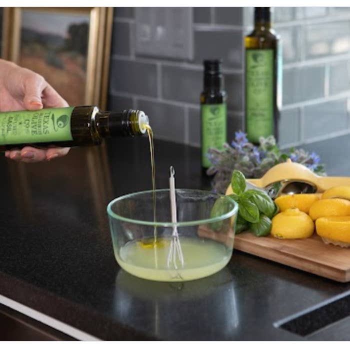Texas Hill Country Olive Co. - Wholesale Olive Oil - Basil Infused Olive Oil - 100ml.4
