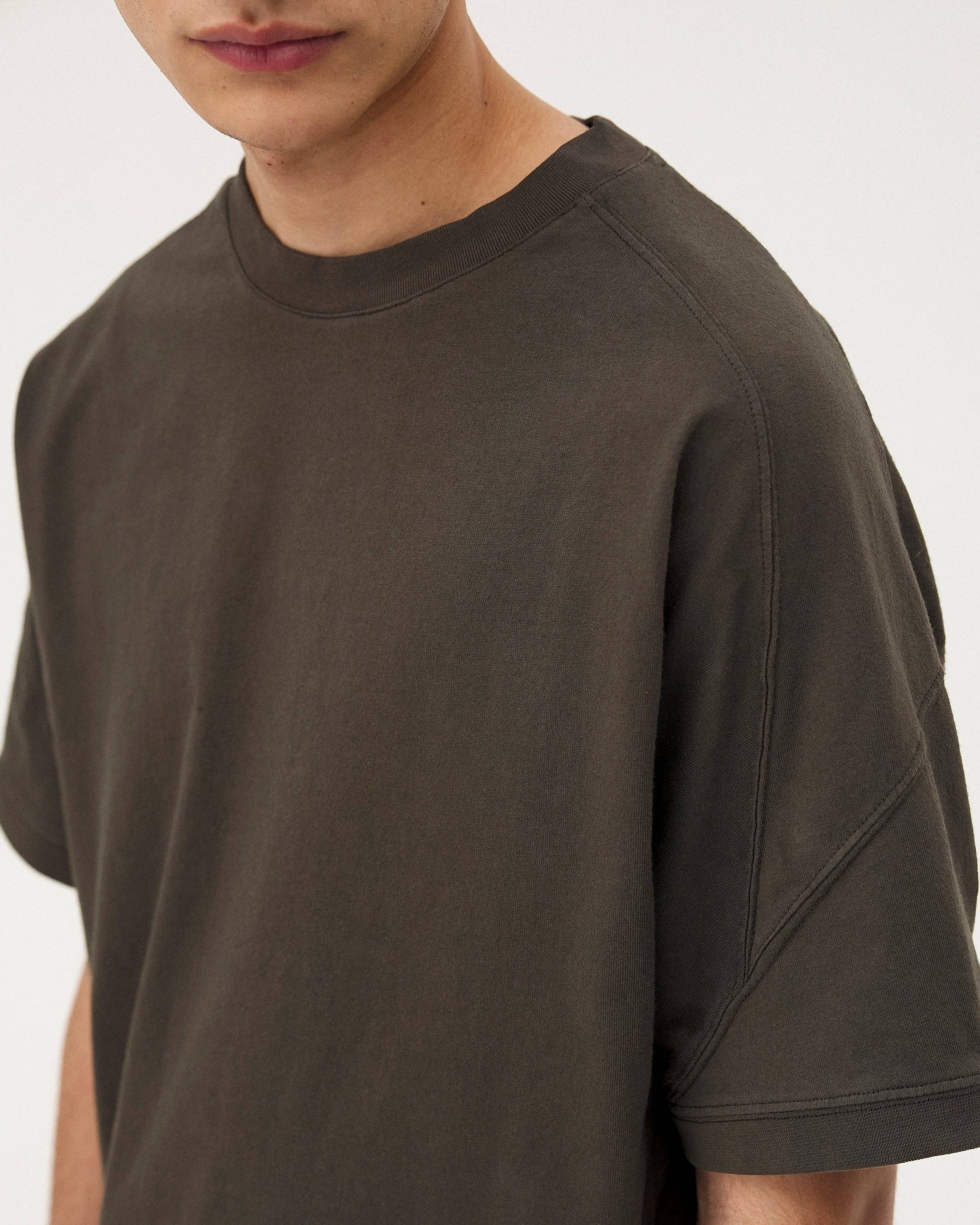 NOYOCO - Wholesale T-Shirt - Unisex - Unisex T-shirt Haria Khaki4