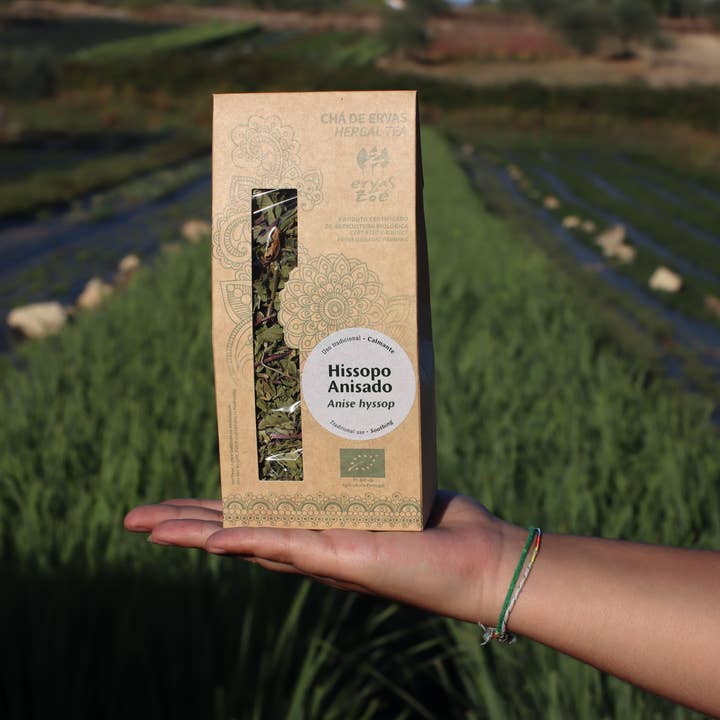 Ervas da Zoé – wholesale Health/detox tea – 36. Herbal tea “Anisado hyssop” Bio 30g