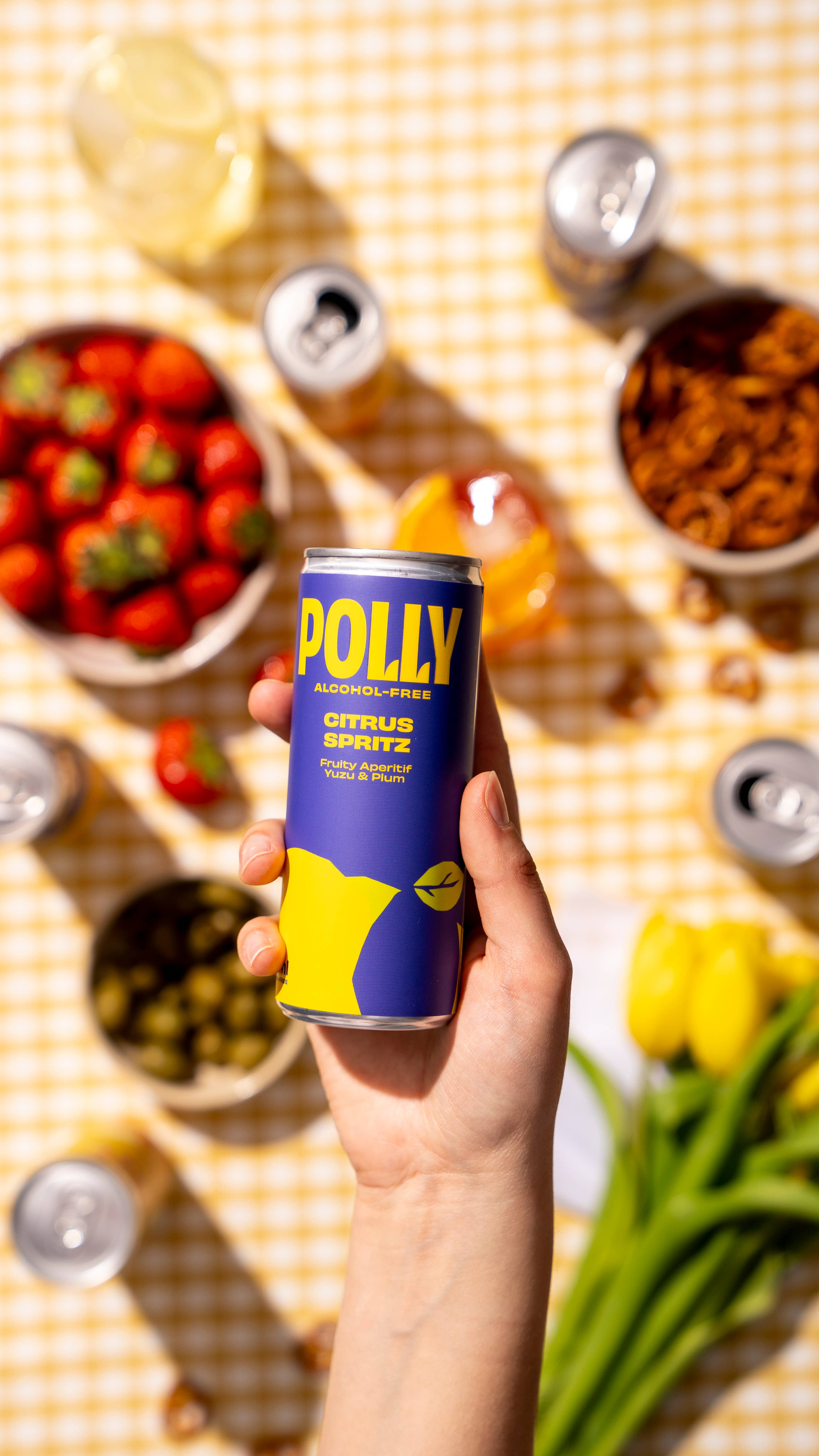 POLLY - Wholesale Non-Alcoholic Aperitif/Mocktail - POLLY Citrus Spritz non-alcoholic 24x250ml incl. €0.25 deposit2