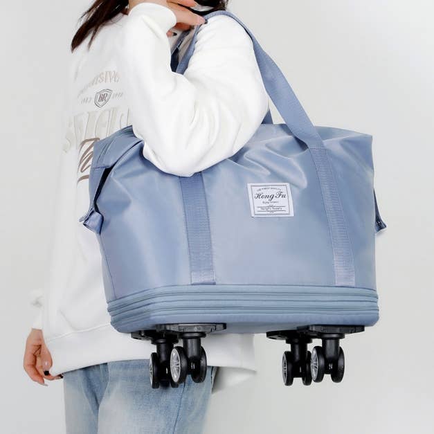 wandf - Wholesale Tote Bag - Unisex - Rolling Duffle Bag, Expandable Tote Bag with Spinner Wheels14