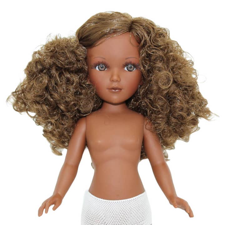 Folk Artesanía Muñecas - Wholesale Doll - Kids - Mari's 41 cm doll. nude original mulatto Folk Craft1