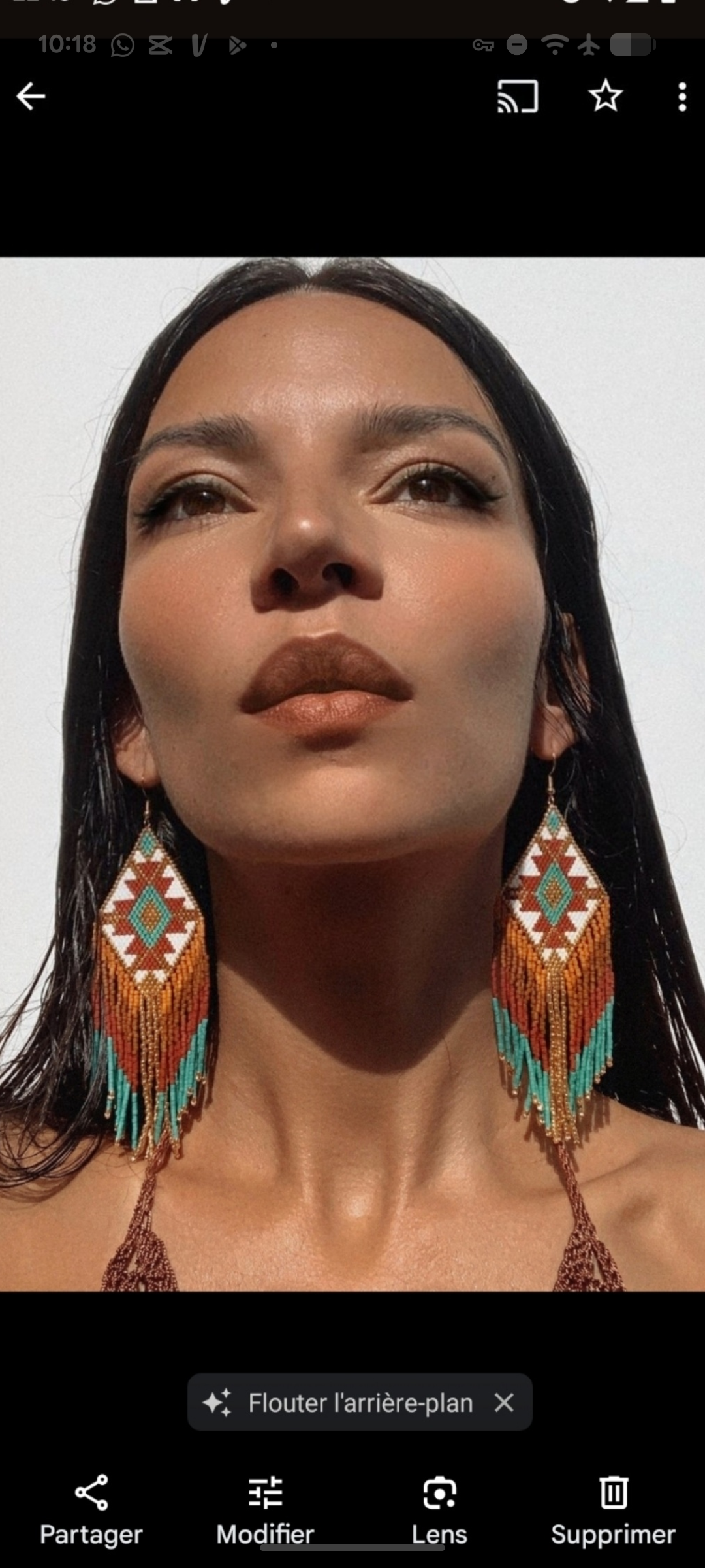 Agua del Río - Wholesale Dangle Earrings - Ethnic Colombian handmade earrings - SELVA3