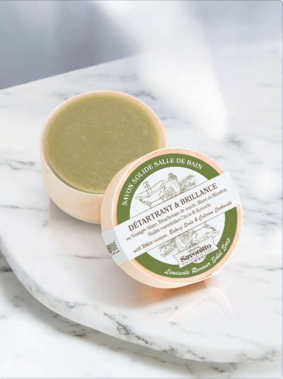 Maitre Savonitto – wholesale Bar Soap – Bathroom Cleansing Soap – Descaling & Shine0