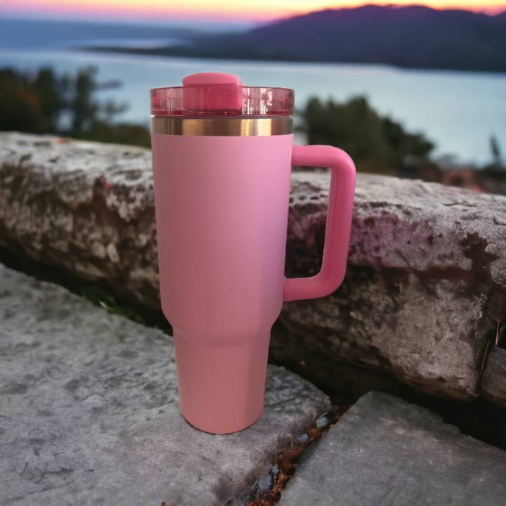 Scenic Trends - Wholesale Insulated Mug/Tumbler - 40oz COPPER Accent Tumblers3