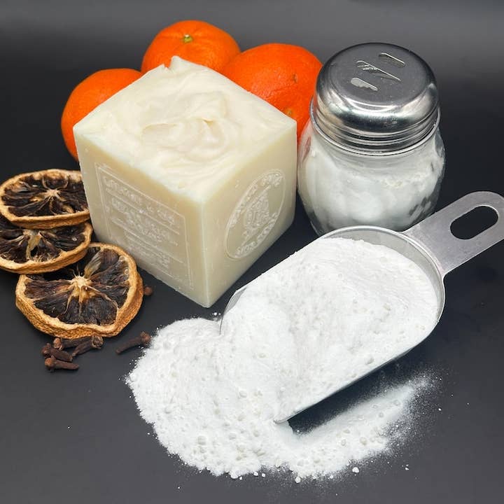 Spicy Citrus All-Purpose Soap Scour: Natural Kitchen Cleaner for wholesale by Bilyeu & Co.