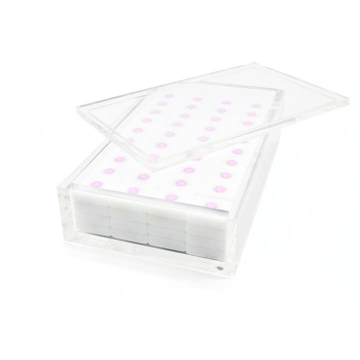 Clear Acrylic Mahjong Set Display Box for wholesale by Middle & Main Mahjong