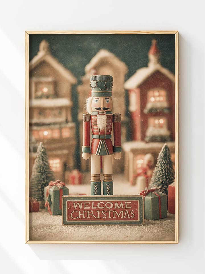 Nutcracker - Christmas Poster for wholesale by MokaMouse