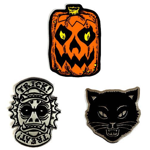 Halloween Enamel Pin Set for wholesale by GOBLINKO