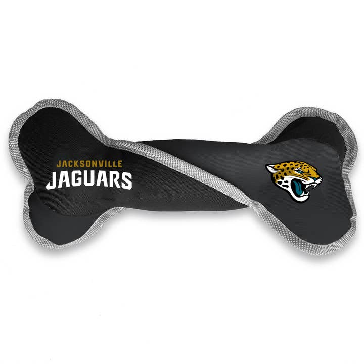 Little Earth Productions - Wholesale Pet Chew Toy - Dog - NFL Jacksonville Jaguars Pet Tug Bone