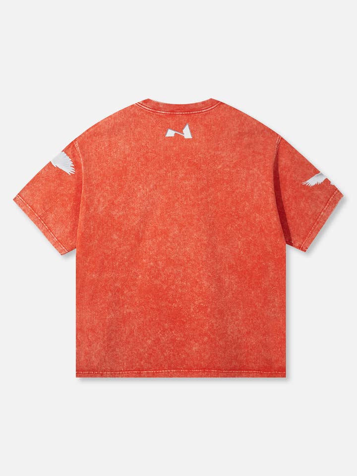 NOISSEY – Engroshandel T-shirt med print - Unisex – HINDRINGER OG FARER© Sort Madonna og Børnefarve Four-farve1