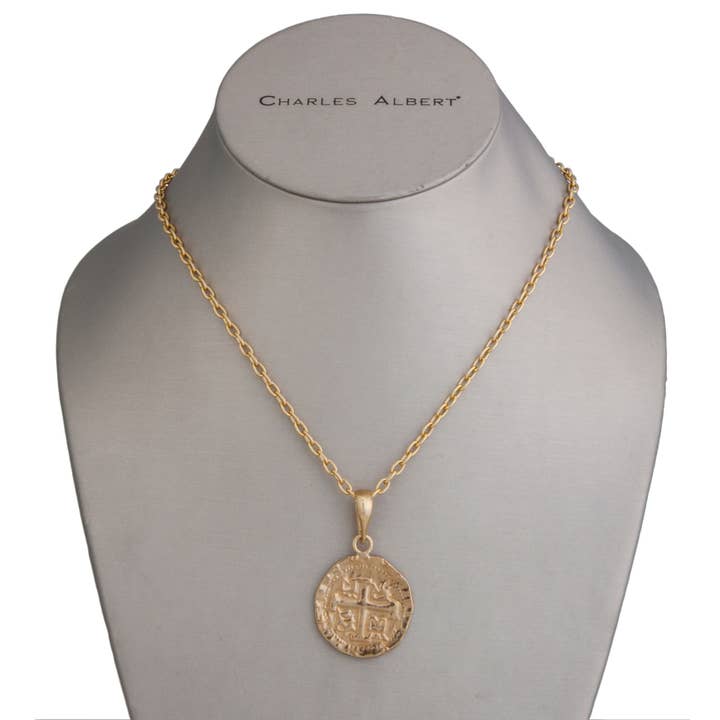 Charles Albert Inc - Wholesale Individual Charm/Pendant - Alchemia Replica Treasure Coin Pendant2