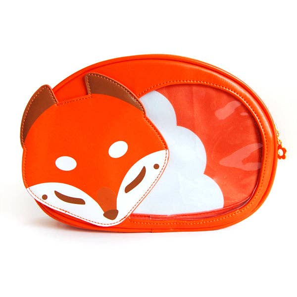 Floral Frolic - Wholesale Crossbody Bag - Kids - Orange Sleeping Fox Ita Bag