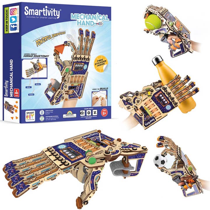 Smartivity Mechanical Hand for wholesale by Inside Out Toys