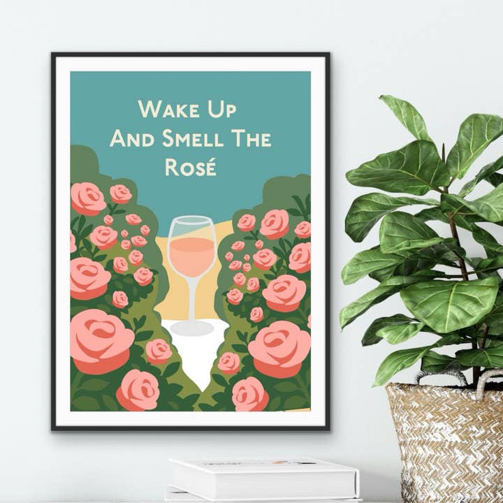 Wake Up and Smell The Rose for wholesale by The Printed Word Store