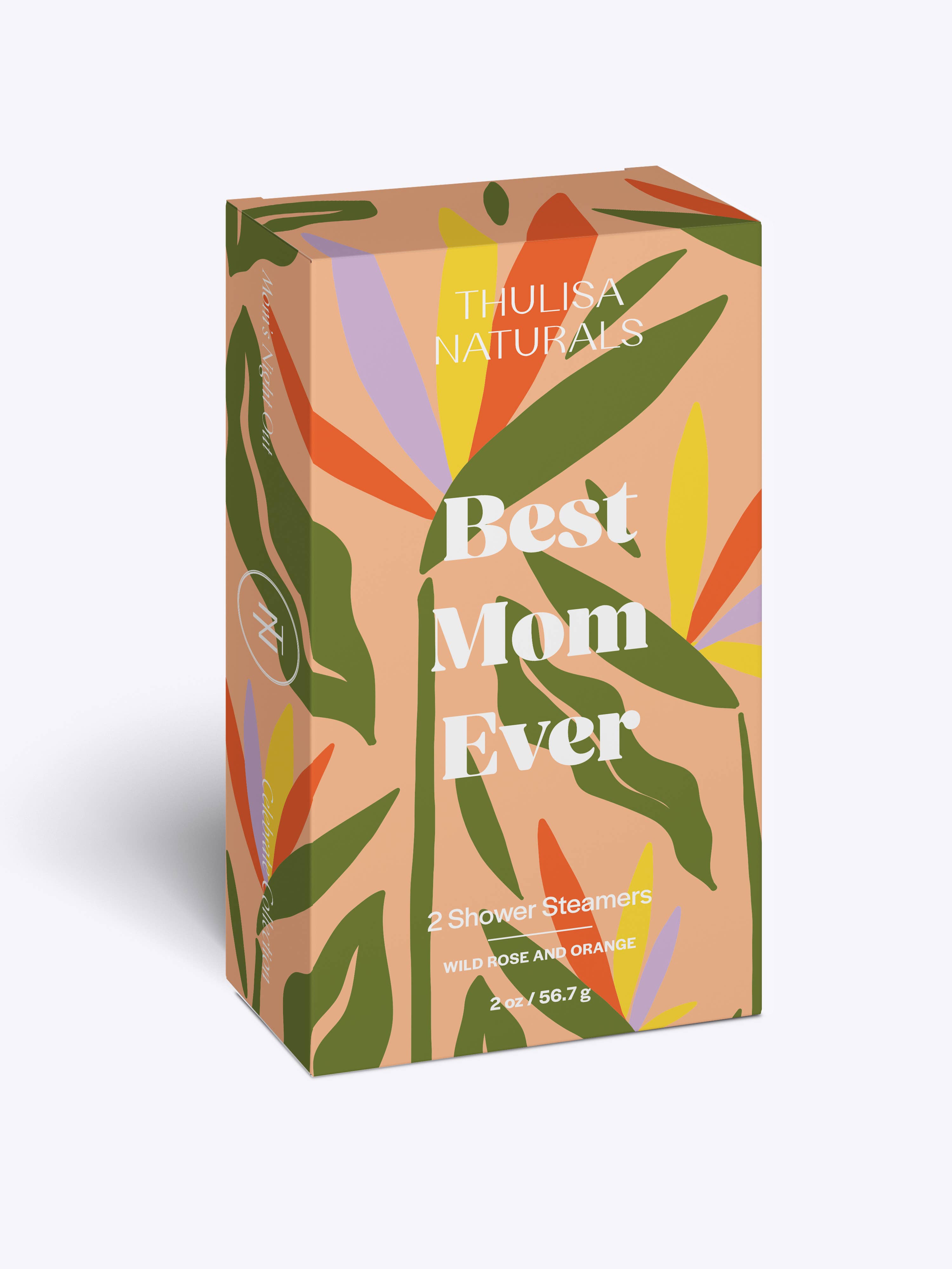 Thulisa Naturals | Bath + Body - Wholesale Shower Steamer/Bomb - Mother's Day Shower Steamers | Orange Rose | Gift set 🌹🍊4