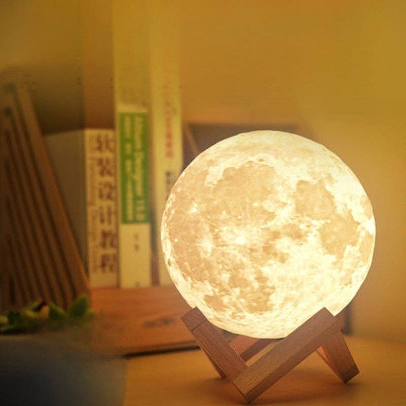 FurDecoration - Wholesale Night Light - Kids & Baby - Multisize Three-Color Touch Moon Lamp0