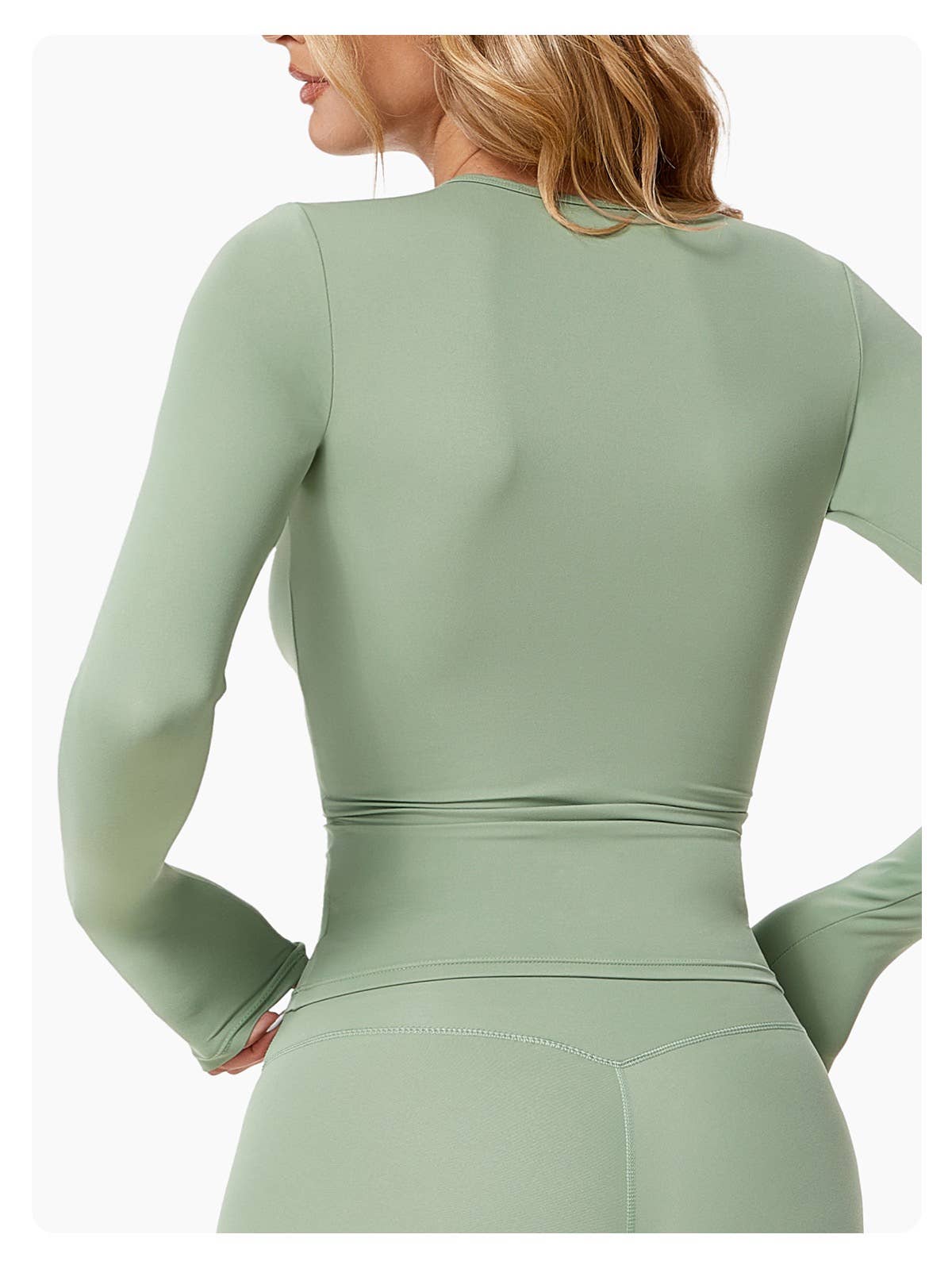 Mantra Active - Wholesale Athletic Top - Women's - Abigail Buttery Soft Crew Neck Long Sleeve Active Top7