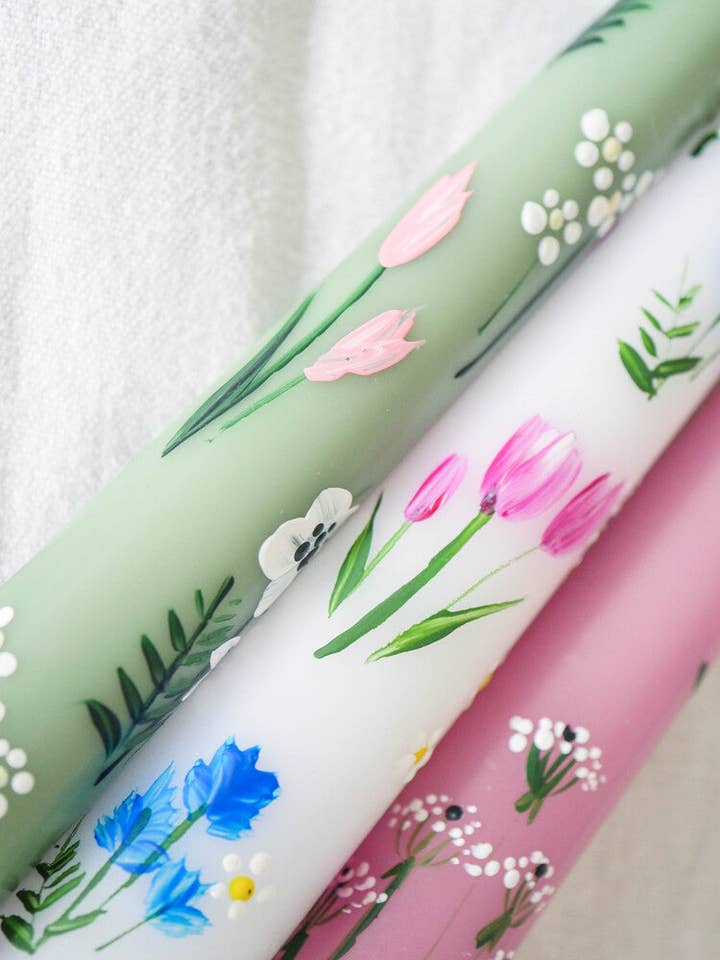 Håndmalede stearinlys for engroshandel hos Habituari