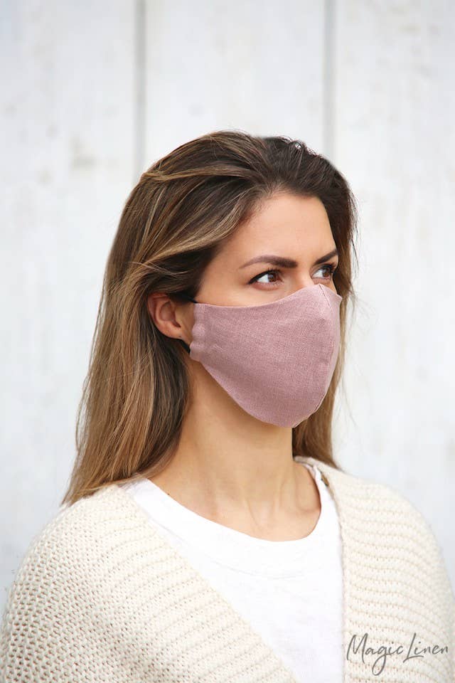 MagicLinen (We handle U.S. import procedures for you) - Wholesale Protective Face Mask/Shield - Linen Face Mask1