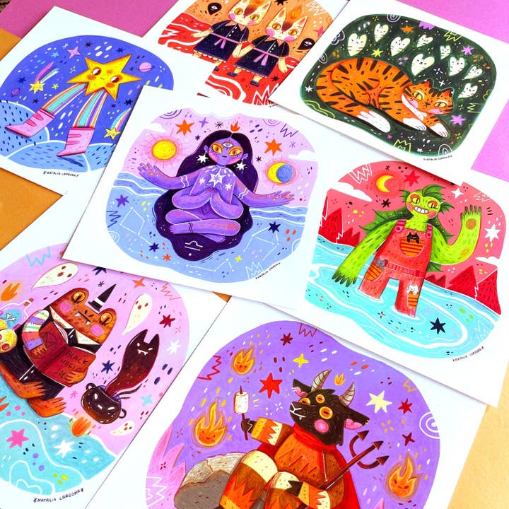 Illustrated By Natalia - Wholesale Art Print - New Print ♡ Price of Darkness3