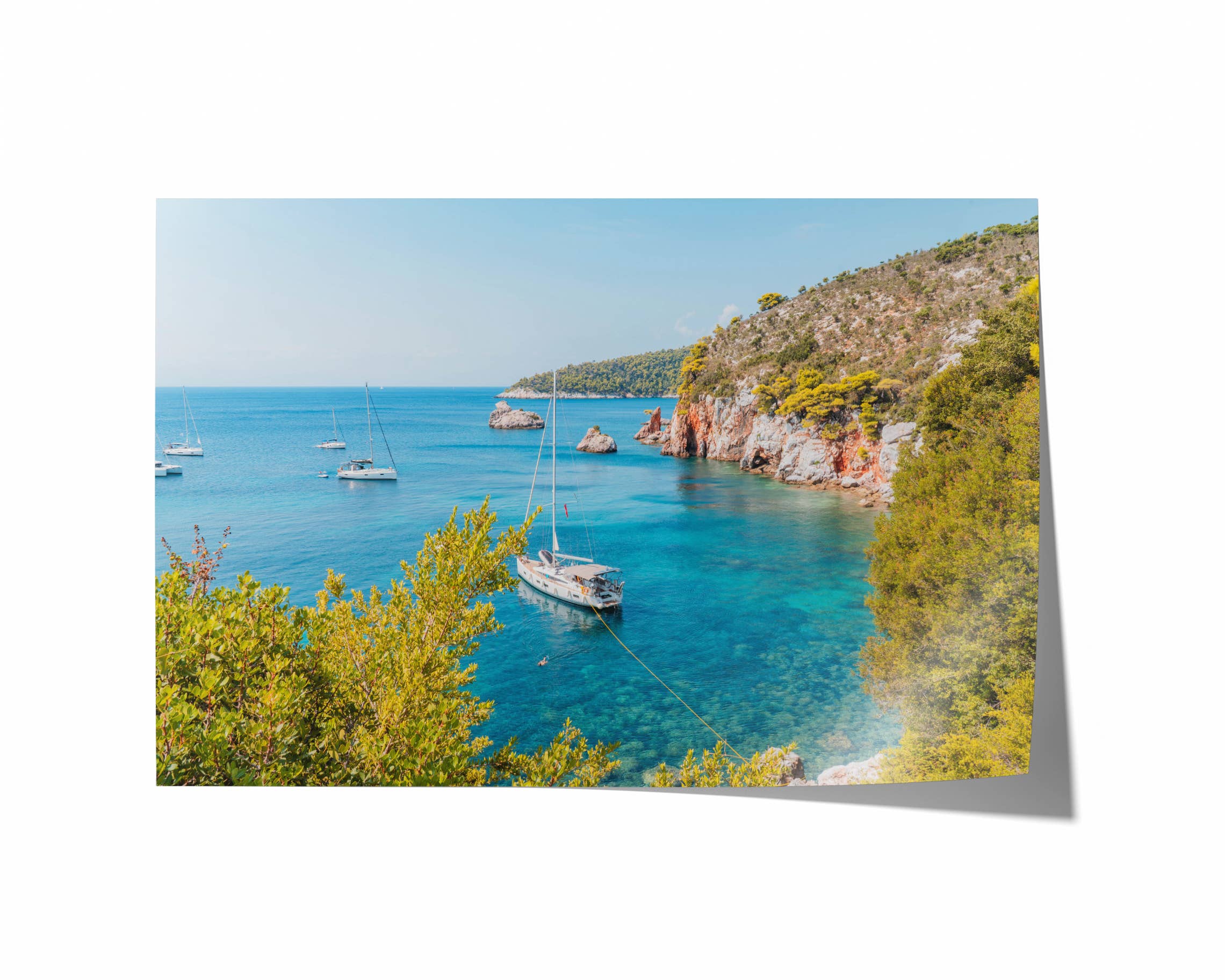 Natasha Riha Photography - Wholesale Photograph - Coastline of Skopelos | Fine Art Photography Print