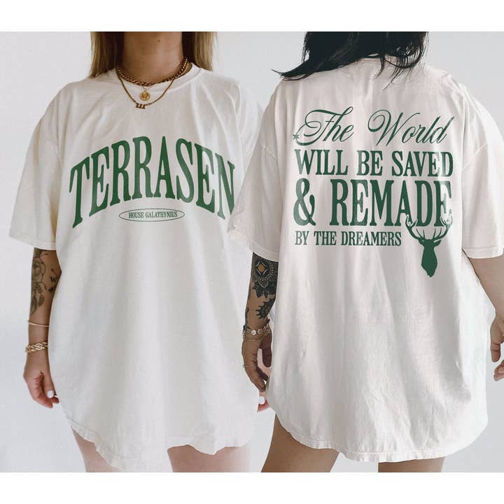 Terrasen Shirt, Throne Of Glass Quote, SJM Universe Shirt for wholesale by NVC Ecommerce LLC