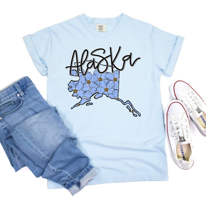 Flawless Transfers - Wholesale Sublimation Transfer - Alaska Whimsy States DTF Transfer