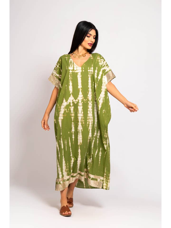 FAME GREECE - Wholesale Dress - Women's - F-167 OVERSIZED KAFTAN