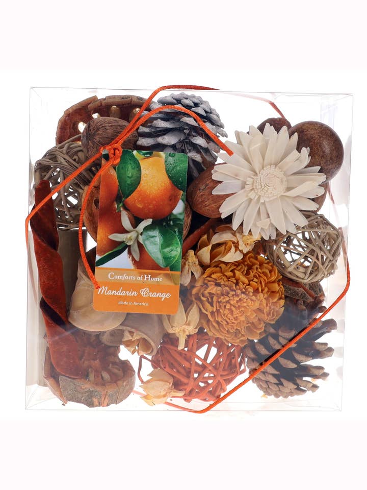 Mandarin Orange Ultimate doorzichtige doos voor wholesale door Comforts of Home