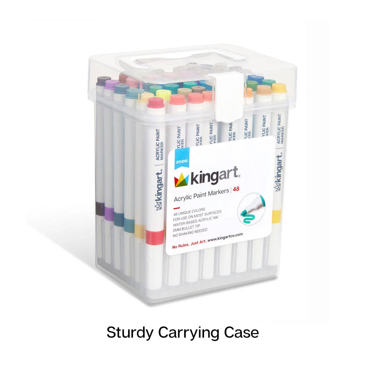 KINGART – Großhandel Marker – Acrylfarbmarkierer - 48 Farben6