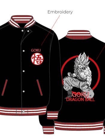 BOMBER DBZ
pour la vente par POPBUSTERS