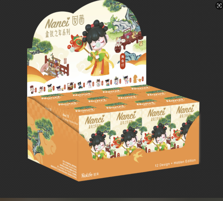 Robotime - Vente Figurine décorative - ZJXX Rolife Nanci Série Collections Fille Épanouie13