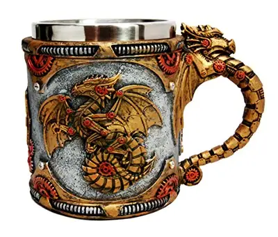 Pacific Trading - Wholesale Coffee Mug - Steampunk Dragon Mug1