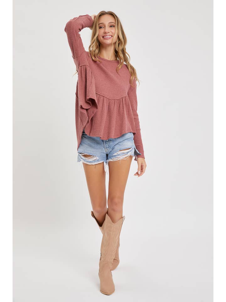 Sweet Lovely by Jen - Wholesale Tunic - Women's - SW1540 BABYDOLL TOP18