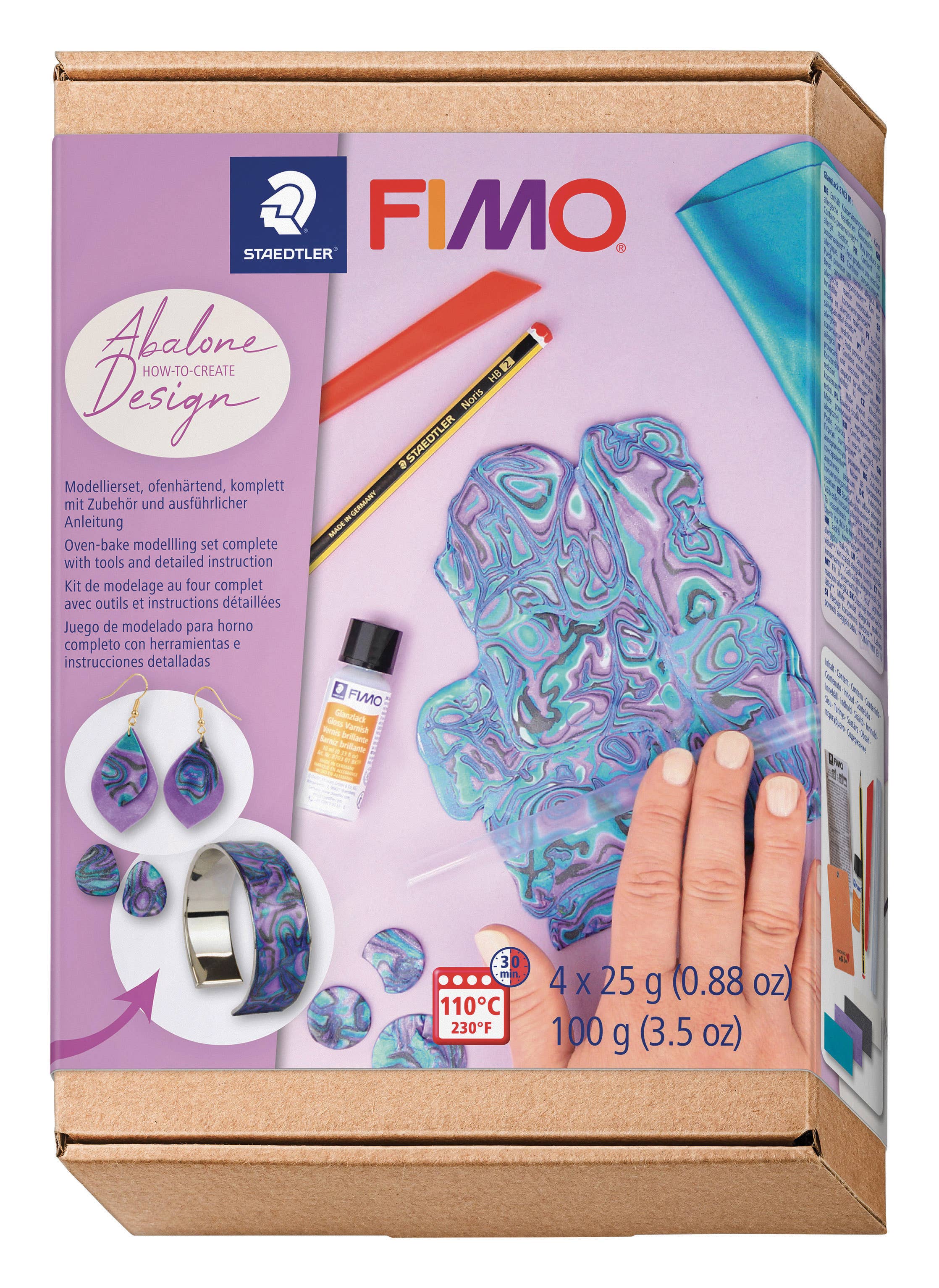 Graine Créative - Wholesale DIY Craft Kit - FIMO ABALONE EFFECT BOX2