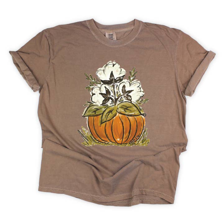 Espresso Cotton Pumpkin T-Shirt - Minimum 6 for wholesale on Faire1