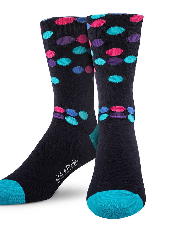 DOT COLORBLOCK Navy (1103) for wholesale by Cole + Parker