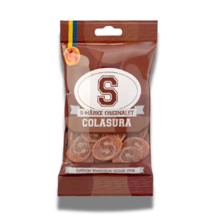 S-Mark Sour Cola - Svenskt Godis for wholesale by Swedelicious - Swedish Candy